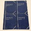 Image 1 : 4 Vintage Whitman Lincoln Head Cent Folders Partially Filled with Steel and Wheat Pennies FV $2.10