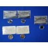 Image 8 : (3) Black Ruthenium Buffalo Nickels & (2) 24K Gold-Plated Bicentennial Quarters