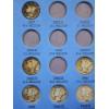 Image 7 : 24 Assorted United States Mercury Silver Dimes in Collection Book ~ $2.40 Face Value