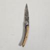 Image 1 : Deejo 37g Juniper Wood Art Nouveau Tattoo Folding Pocket Knife 7.87"