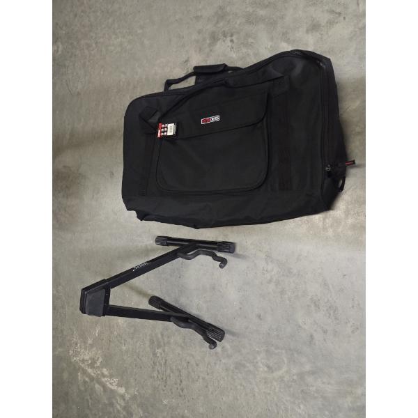 Brand New On Stage A-Frame Guitar Stand And New Gator Cases Tote15 Speaker Tote Bag -No Shipping 