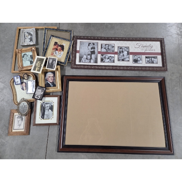 Huge Collection Of New And Like New Various Sized Photo Frames