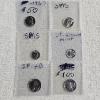 Image 1 : An Assortment of Six United States Coins including SMS and SP DCAM FV: $.80