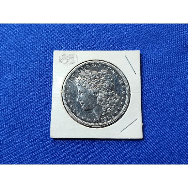 Stunning 1881-S Morgan Silver Dollar