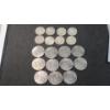 Image 6 : Assorted Years Franklin/Kennedy 90% Silver Half Dollars & Eisenhower Non-Silver Dollars FV: $15.00