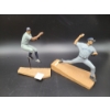 Image 1 : New York Baseball Player Figurines - Alfonso Soriano - Mariano Rivera - ~6.5-7 inches 