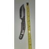 Image 3 : Hand Forged Razor Sharp 7'' Horseshoe Knife With Leather Sheath 