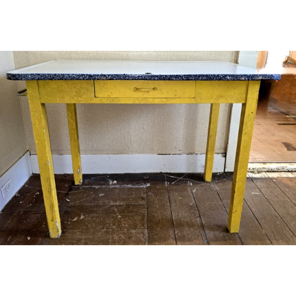 Porcelain Top Table - 41x27x30.5