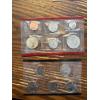 Image 1 : U.S. Mint UNC Coin Sets 2005 & 2006 Philadelphia & Denver - FV $ 13.62 - One Dollar - Half Dollar - 