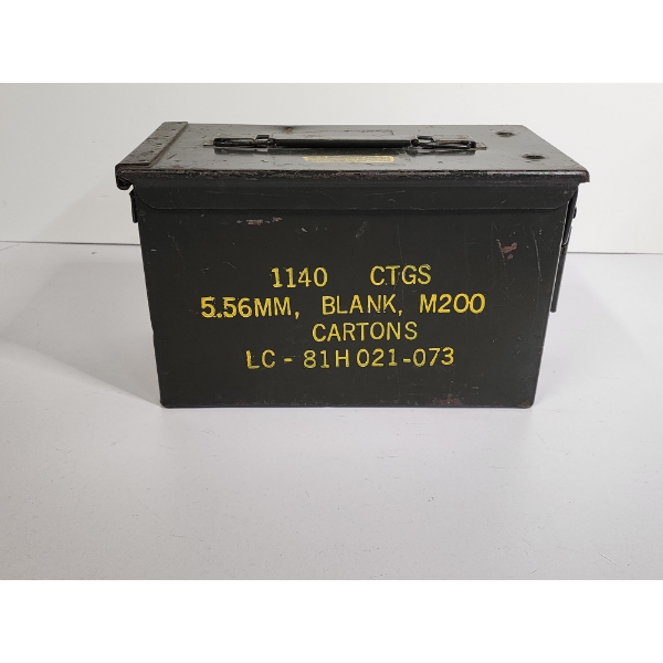 Military-Style Ammunition Box