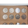 Image 9 : Very Nice Complete Collection Book of Kennedy Half Dollars Assorted Yrs. Starting 1971 Total FV: $30
