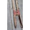 Image 2 : 1st Of 2  (see 265a) Wooden Handle Post Hole Digger - See Pics - Fully Functional