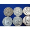 Image 2 : Assorted 90% Silver Half Dollars: Franklin, Walking Liberty, Kennedy - FV: $7.50
