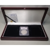 Image 1 : PCGS 2009-P MS70 Lincoln Bicentennial 90% Silver Dollar In Wooden Storage Box
