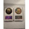 Image 1 : 2 - Limited Edition 2024 Donald Trump Presidential Campaign Proof Like Coins