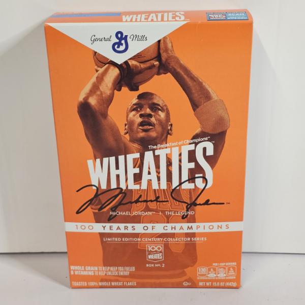 SEALED!!! 2021 Wheaties 100 Years Of Champions Limited Edition Collector Series Michael Jordan Box