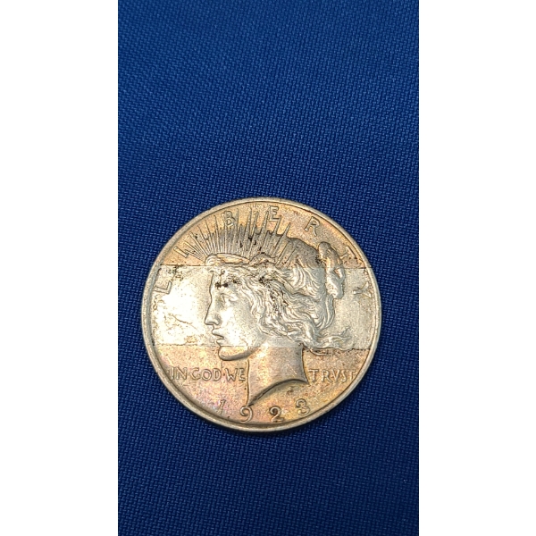 1923 90% Silver Peace Dollar