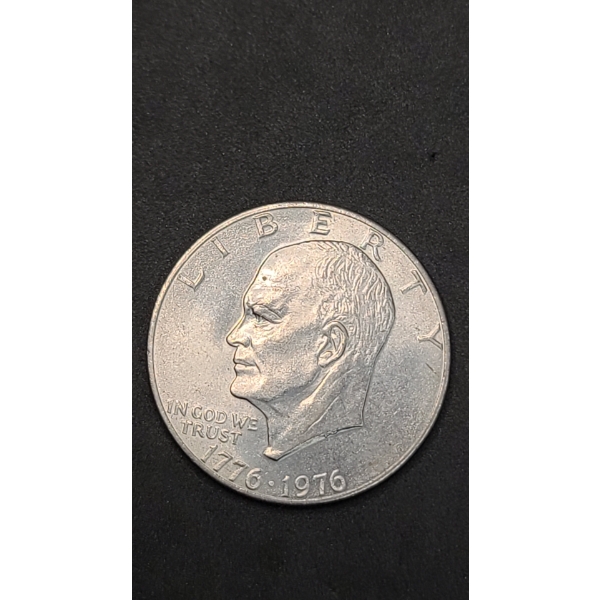1776-1976 Bicentennial Eisenhower Clad Dollar Coin