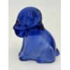 Image 2 : Adorable Degenhart Vintage Glass Dog Figurine-Blue Bird