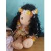 Image 2 : Group Of 3 (Three)  14" - 12" - 7" Cloth Dolls As Shown