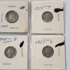 Image 4 : $2.00 Face Value of Assorted Years 90% Silver Mercury Dimes 