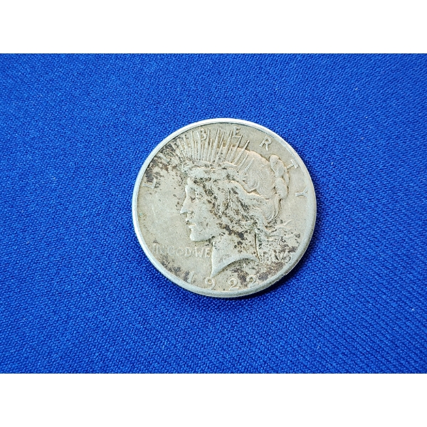 1922-S Silver Peace Dollar 
