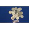 Image 1 : Assorted Years/Mint Marks 90% Silver Washington/Standing Liberty Quarters - Face Value: $5.00