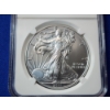 Image 2 : 2011 25th Anniversary $1 Silver Eagle 1 oz Fine Silver Graded MS 70 by NGC