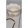 Image 5 : Collection Of Assorted Rosaries & Belleek Porcelain Tulip Votive
