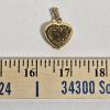Image 3 : Vintage Jacques Farel Gold-Toned Heart-Shaped Quartz Pendant Watch