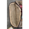 Image 2 :  Classic Boho Jute Padded Zip Pouch For Travel Or Storage! 