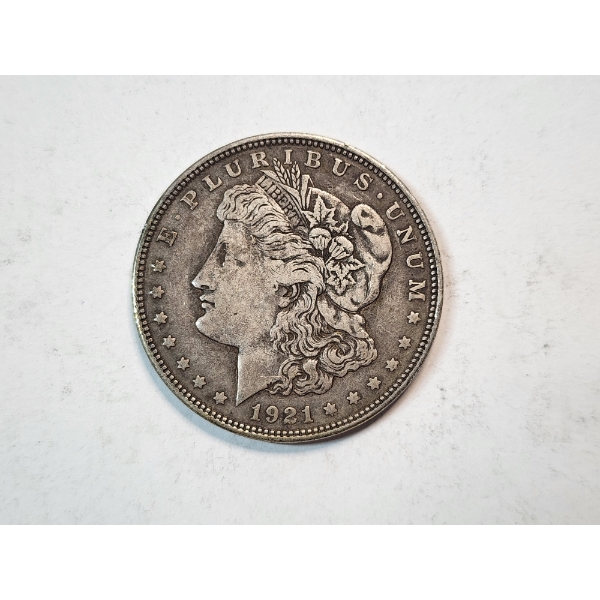 1921 90% Silver Morgan Dollar 