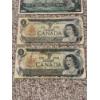 Image 3 : 3 - Vintage Canadian $1.00 Bills - 1967 Note - In Great Condition