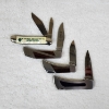 Image 8 : Four Vintage Like New Pocket Knives Ft. VALOR Brand & One Vintage Advertising Knife