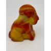 Image 2 : Adorable Degenhart Vintage Glass Dog Figurine- Buttercup Slag