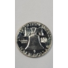Image 2 : United States 1963 90% Silver Franklin Half Proof Dollar - BU Condition