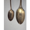 Image 2 : x2 Sterling Silver Souvenir Spoons Alliance Ohio, Carnegie Library TW: 22.5g