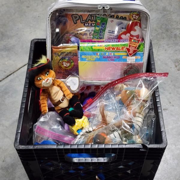 Large Assortment of Collectible Plushies & Beanie Babies Including Platinum Membership Package!