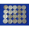 Image 6 : Lot of 20 Assorted Years Silver Mercury/Barber Dimes - 90% U.S. Silver - Face Value $2.00