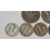 Image 7 : Assorted 90% Silver Barber Quarters, Mercury & Roosevelt Dimes - Face Value: $1.00