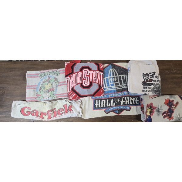 Lot of Vintage Towels and a Bedsheet