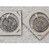 Image 1 : 90% Silver United States Half-Dollar Assortment (Walking Liberty) - AFV: $1.00