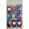 Image 6 : (4) Assorted Sets Of 1999 Burger King Pokémon: The First Movie PokeTrivia Promotion Cards