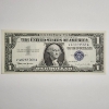 Image 1 : Incredible Uncirculated 1957 Blue Seal United States $1 Federal Reserve SILVER CERTIFICATE 