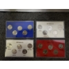 Image 2 : Four Sets of State Quarter Collections including Years: 2000/2005/2006/2007 FV: $5.00