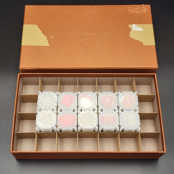 $100.00 Face Value of Assorted U.S. Kennedy Half Dollars - Comes With Coin Tube Storage Box