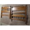 Image 1 : *Pick Up At Mantua Home-No Shipping Available* Vintage Matching Solid Wood Twin Bed Set And Twin Hea