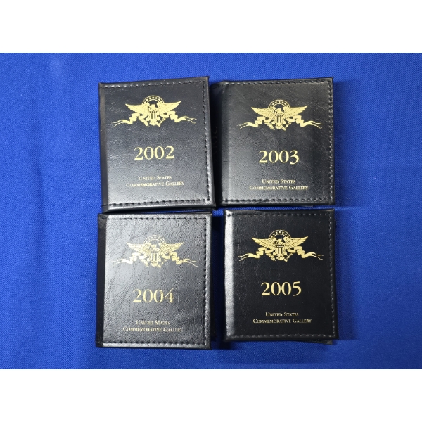 2002-2005 United States Commemorative Statehood Quarter Gallery Collection Albums