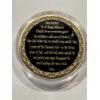 Image 2 : St. Michael Archangel Protection Challenge Coin In Protective Holder - Mint Condition 