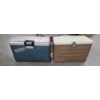 Image 1 : Vintage Metal Coolers 20''x10''x12'' Thermaster & 19''x12''x10'' Little Brown Chest 